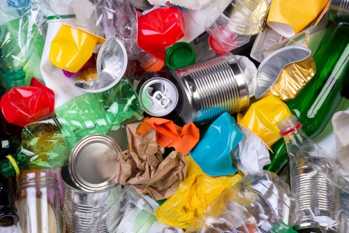 Eco-friendly disposal practices in a well-organised garage clearout